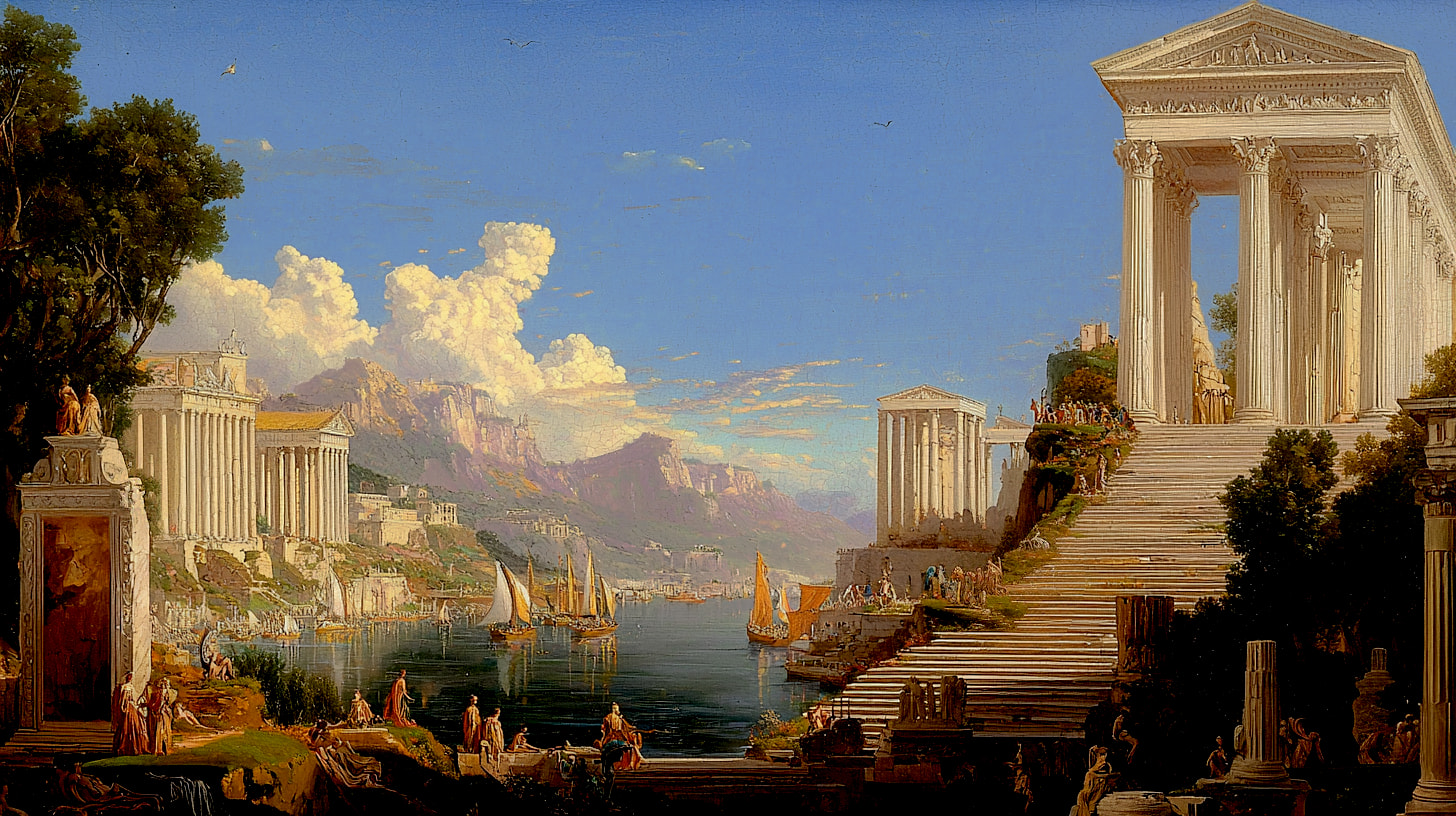 Roman artwork of a centurion