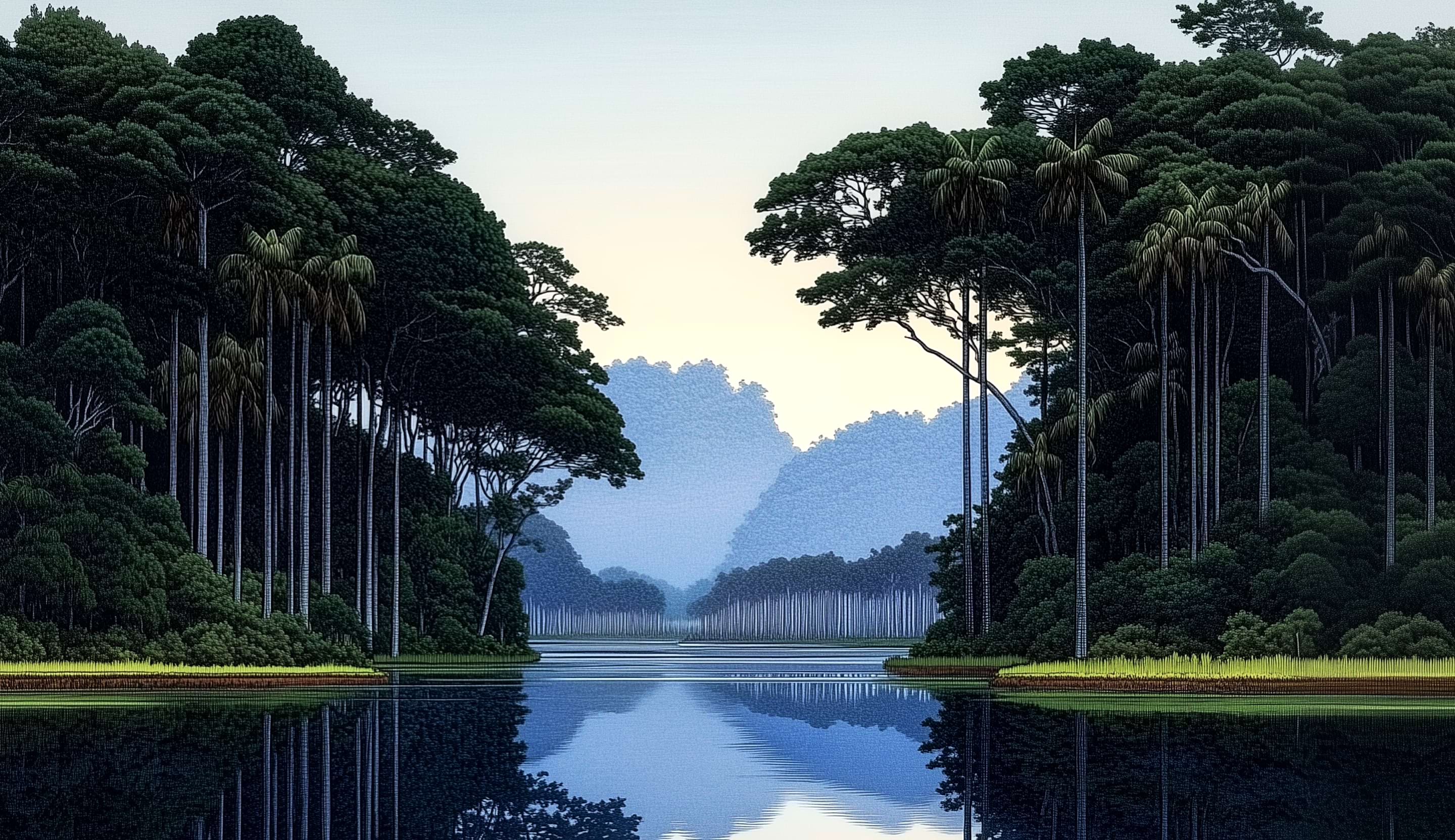 Sunset sailing in Japan